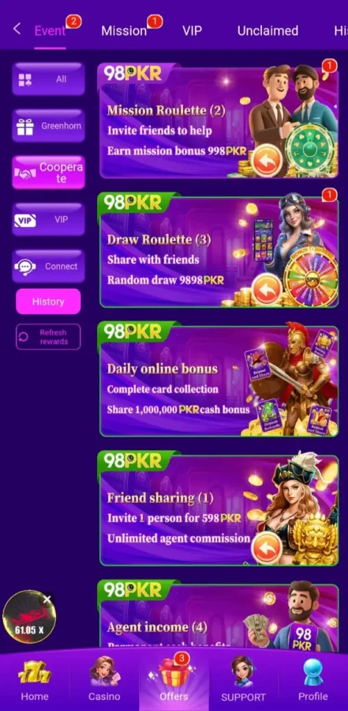 98pkr casino game