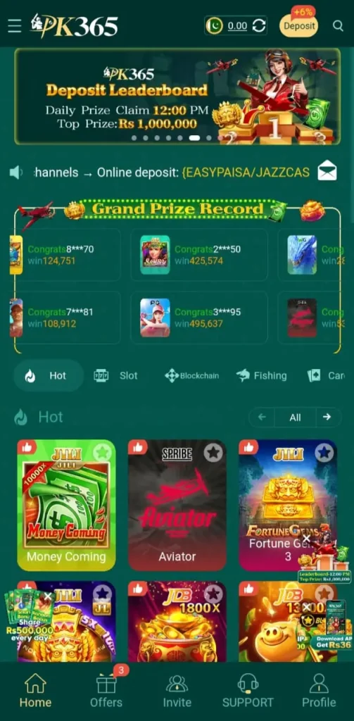 pk365 game