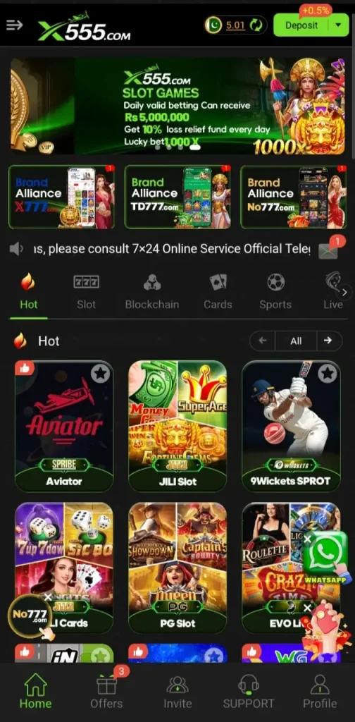 x555 apk
