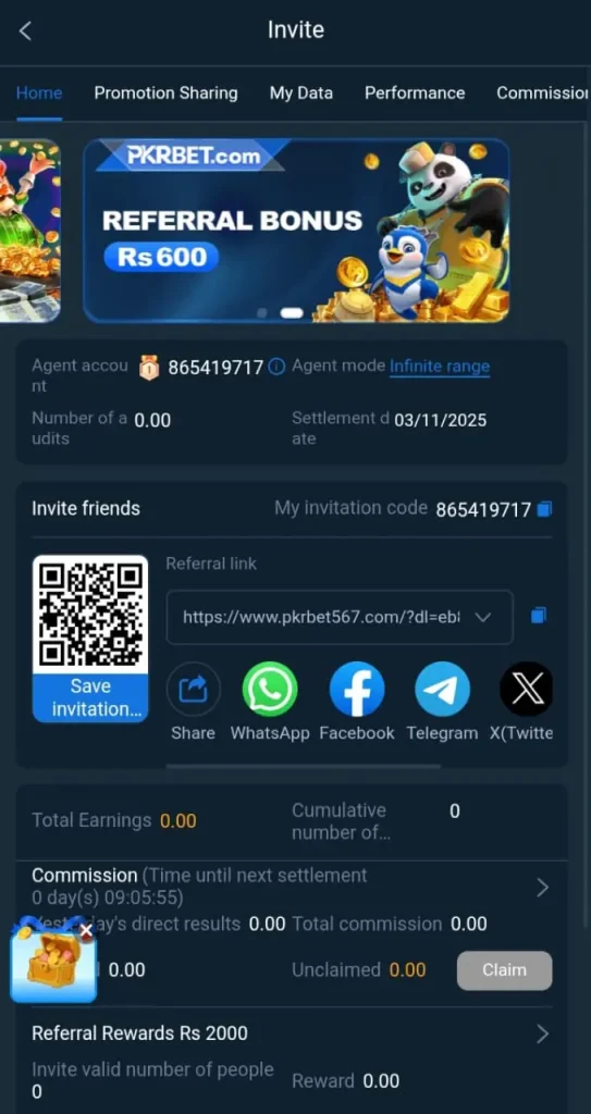 pkrbet casino game